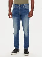 Spodnie męskie - G-Star Raw Jeansy D-Staq D06761-8968 Granatowy Slim Fit - miniaturka - grafika 1