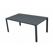 Stoły ogrodowe - MORISS - aluminiowy stół ogrodowy 130 x 72 x 55 cm - miniaturka - grafika 1