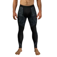 Kimona, stroje i obuwie - Venum x Chimaev Legginsy Spats Wild Borz Black/Grey - miniaturka - grafika 1