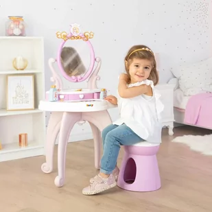 Smoby Disney Princess Toaletka 2w1 + 10 akcesoriów - Zabawy w naśladowanie dorosłych - miniaturka - grafika 2