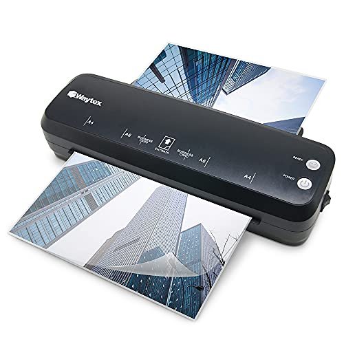 Laminator A4 A5 A6 A7 Pro Szybka na gorąco i na zimno do 2x125 mikronów do użytku biurowego lub domowego