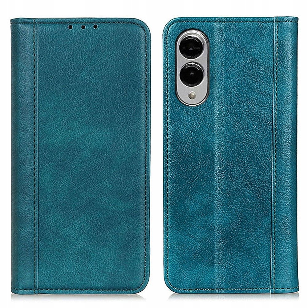 Skórzane Etui do Galaxy S25 Edge, Portfel, Pokrowiec, Obudowa, Futerał