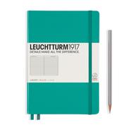 Szkolne artykuły papiernicze - Leuchtturm Notes Medium w linie szmaragdowy 344790 - miniaturka - grafika 1