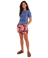 Koszulki i topy damskie - Joe Browns Damska koszulka Sloe Joes Sustainable Classic Live Wild Forever Slogan Cropped Tee, NIEBIESKI, 36 - miniaturka - grafika 1
