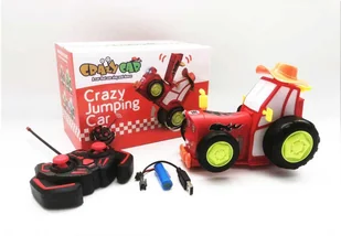 Skaczący Traktor sterowany Pilotem, tańczy i świeci - Zabawki zdalnie sterowane - miniaturka - grafika 1