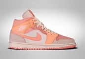 Koszykówka - Nike Air Jordan 1 Retro Mid Se Wmns Apricot - miniaturka - grafika 1