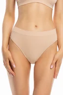Majtki damskie - Figi Julimex Bamboo Bikini beżowy - miniaturka - grafika 1