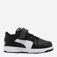 Buty dla chłopców - Buty sportowe chłopięce Puma Rebound Layup Lo SL V PS 37049202 33 (1UK) Czarne (4060981159308) - miniaturka - grafika 1