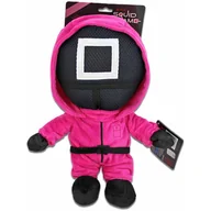 Maskotki i pluszaki - SQUID GAME STRAŻNIK GRY PLUSZAK 30 CM MASKOTKA KOLEKCJONERSKA KWADRAT - miniaturka - grafika 1