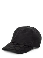 Czapki męskie - GUESS Czapka męska Mężczyźni czarny jednolity, ONE SIZE - miniaturka - grafika 1