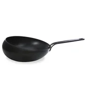 Patelnie - BK Bk Wokarang 30 Cm Czarna Patelnia Wok Nieprzywierający - miniaturka - grafika 1