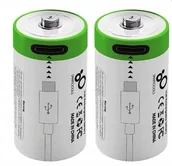 Ładowarki i akumulatory - BATERIE PALUSZKI AKUMULATOR-KI CR2 TYPE-C 4SZT - miniaturka - grafika 1