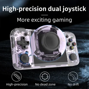 ANBERNIC RG35XX H Game Console 64GB 128GB 10000  Games - Purple - Konsole i gry retro - miniaturka - grafika 6