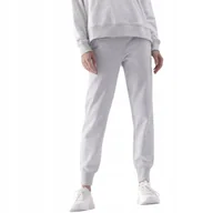 Dresy damskie - Spodnie damskie 4F F0946 chłodny jasny szary melanż 4FWMM00TTROF0946 27M XL - miniaturka - grafika 1