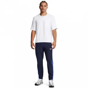 Męskie spodnie treningowe Under Armour UA Woven Utility Pants -granatowe - UNDER ARMOUR - Spodnie sportowe męskie - miniaturka - grafika 1