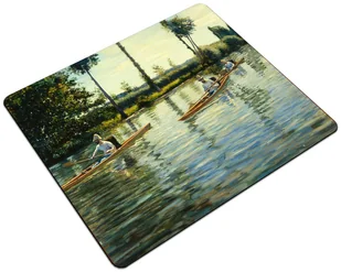 Podkładka Rejs łodzią na rzece Yerres Gustave Caillebotte 24x19cm - Podkładki pod mysz - miniaturka - grafika 1