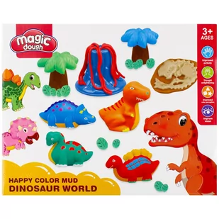 Dinozaury Masa Plastyczna Z Akcesoriami Dino 3+ Mega Creative Uniwersalny - Masy plastyczne - miniaturka - grafika 1