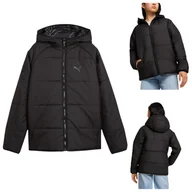 Kurtki damskie - Kurtka ocieplona dla dziewcząt dwustronna Puma Reversible Puffer 682756 r.152 - miniaturka - grafika 1