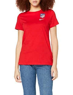 Nike Damska koszulka Atm W Nk Tee Evergreen Crest T-shirt czerwony Sport Red L - Koszulki i topy damskie - miniaturka - grafika 1