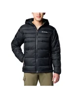 Odzież trekkingowa męska - Columbia Kurtka przejściowa Columbia Buck Butte II Insulated Hooded Jacket Czarny Regular Fit - miniaturka - grafika 1
