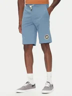 Spodenki męskie - Quiksilver Szorty sportowe Circle Back EQYFB03395 Niebieski Regular Fit - miniaturka - grafika 1