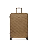 Nerki - Guess Walizka duża Latona Travel TWHK92 11988 Beżowy ciemny - miniaturka - grafika 1