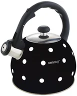 Czajniki na gaz - Kinghoff Czajnik Emaliowany w groszki 2.0L [KH-1048] KH-1048 - miniaturka - grafika 1
