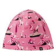 Czapki dla dzieci - Czapka Reima Tanssi 5300056E Różowy - miniaturka - grafika 1