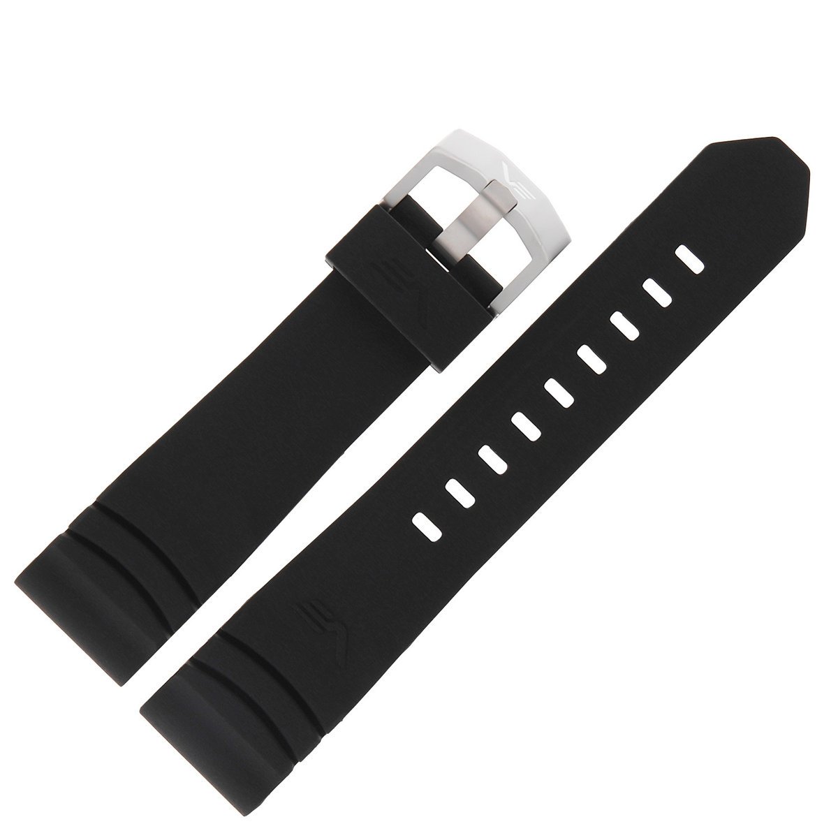 Pasek SSN-571 - Silikon (A606) czarny z matową kl.