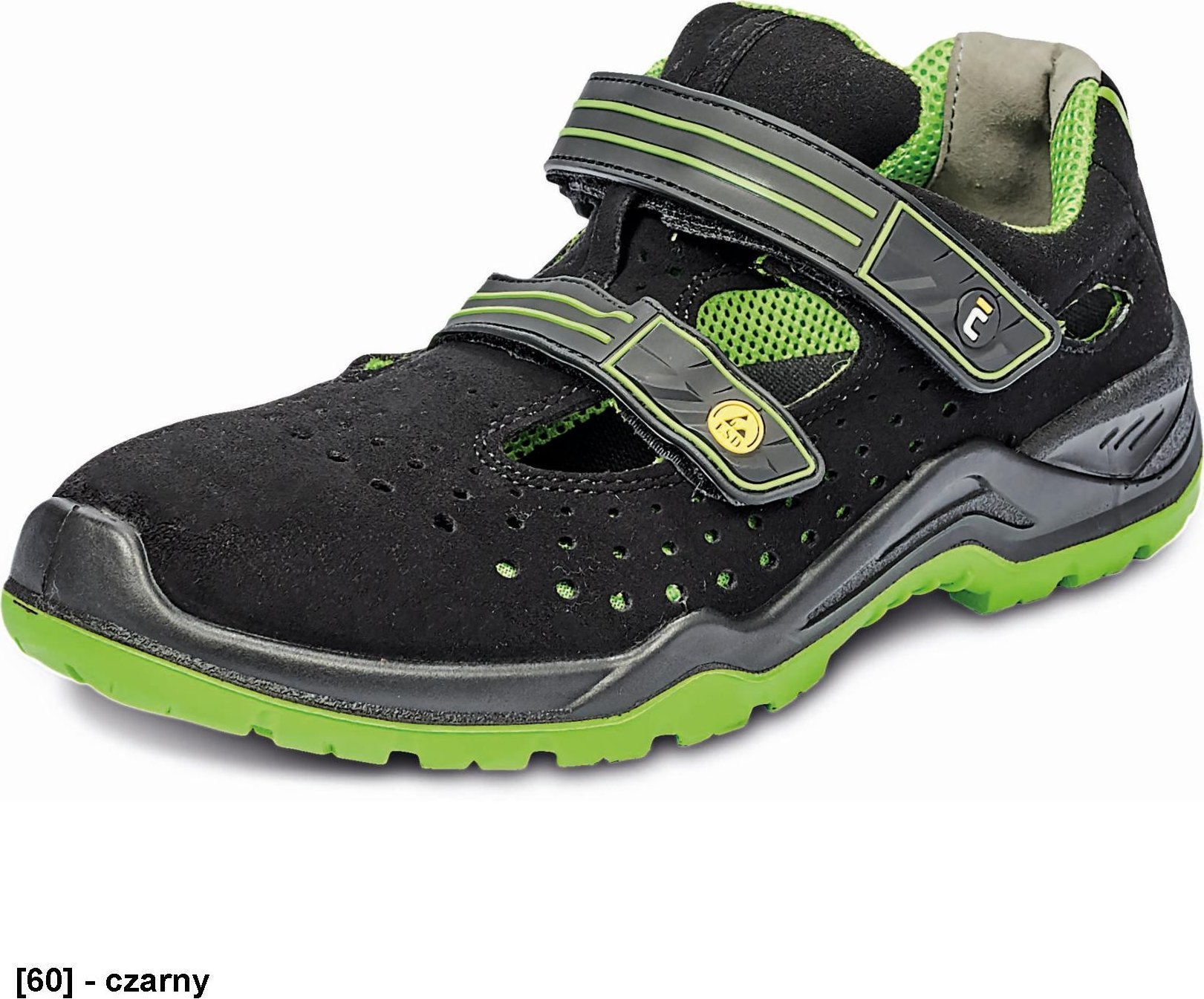 HALWILL MF ESD S1P SRC - sandały ochronne z niemetalowym podnoskiem 46 - 8157_859214