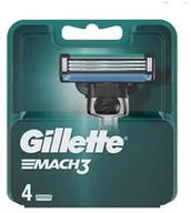 Maszynki do golenia i wkłady - Wkłady do maszynki Gillette Mach 3 Refill 4 szt (7702018579013) - miniaturka - grafika 1