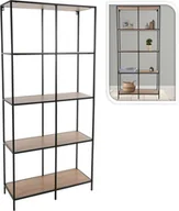 Regały - Regał Ford naturalny - miniaturka - grafika 1