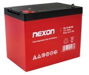 Akumulatory ogólnego zastosowania - Akumulator żelowy NEXON 80-12 (12V 80Ah) - miniaturka - grafika 1