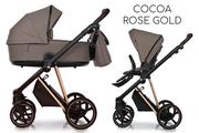 Wózki dziecięce - ROAN IVI 2w1 Cocoa Rose Gold - miniaturka - grafika 1