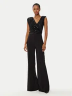 Kombinezony - Rinascimento Kombinezon CFC0019758002 Czarny Regular Fit - miniaturka - grafika 1