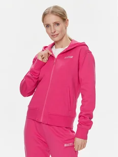 Guess Bluza Eleanora V4RQ04 KC5O0 Różowy Regular Fit - Bluzy damskie - miniaturka - grafika 1