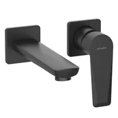 Baterie umywalkowe - Bateria umywalkowa podtynkowa Valvex Esto czarny mat 2414360 - miniaturka - grafika 1