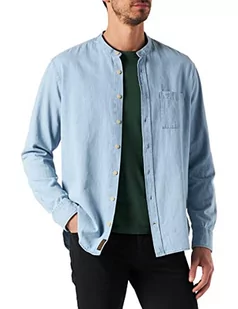 camel active Koszula męska, skylight, M - Koszule męskie - miniaturka - grafika 1