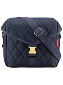 Torebki damskie - Reisenthel Torebka "Rhombus" w kolorze granatowym - 26 x 22,5 x 10 cm - miniaturka - grafika 1