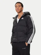 Kurtki męskie - adidas Kurtka puchowa Essentials Climawarm 3-Stripes JM4165 Czarny Regular Fit - miniaturka - grafika 1
