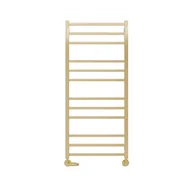 Grzejniki łazienkowe - Grzejnik łazienkowy AURUM DUE 110x53 cm złoty Roz 5cm 288W LUXRAD - miniaturka - grafika 1