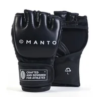 Rękawice bokserskie - Manto Rękawice Do MMA Impact Black - miniaturka - grafika 1