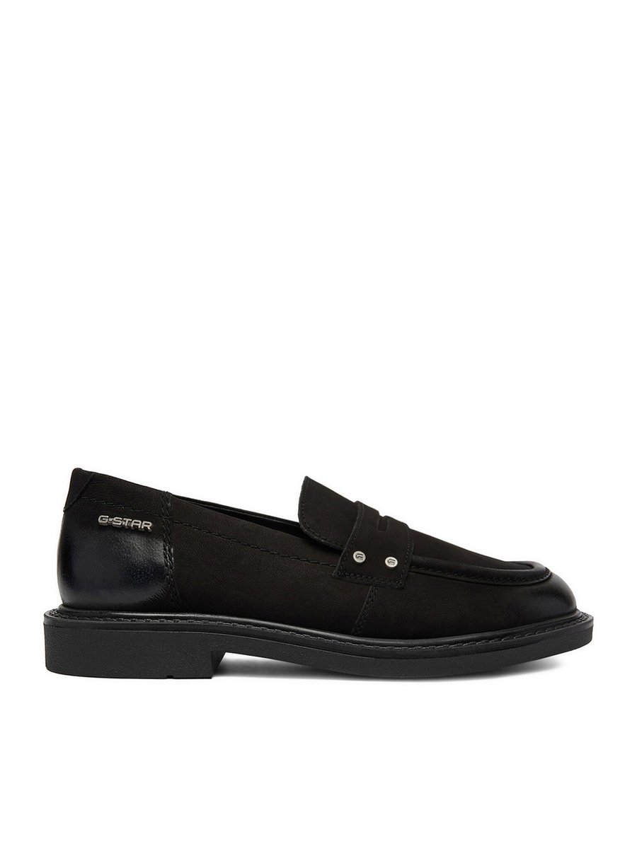 G Star Raw Loafersy Damskie Czarny G-STAR RAW-CEO-WI23-ROUND-06 Czarny