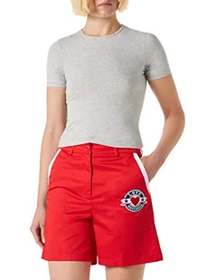 Love Moschino Bermudy damskie Casual szorty, czerwone, 44, czerwony, 44 - Spodenki damskie - miniaturka - grafika 1