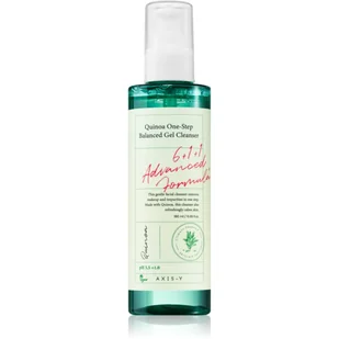 AXIS-Y Quinoa One-Step balanced Gel Cleanser 180.0 ml - Kosmetyki do mycia twarzy - miniaturka - grafika 1