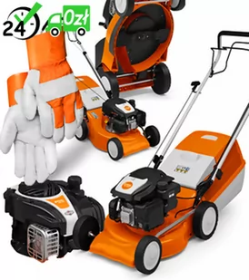 Stihl RM 248 T + Profesjonalne Rękawice (2,8KM, 46cm) Lekka i Zwrotna Kosiarka Spalinowa, STIHL Kg - Kosiarki - miniaturka - grafika 1
