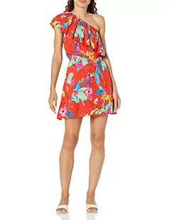 Desigual Sukienka damska, czerwony, XS - Sukienki - miniaturka - grafika 1