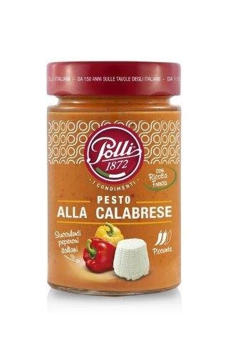 Polli Pesto Calabrese z wł.papryka, sery ricotta, gran padano, pecorino 190g