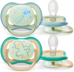 Philips AVENT SCF376/18, Classic baby pacifier, Orthodontic, Silicone, Boy/Girl, Dishwasher proof - Smoczki uspokajające - miniaturka - grafika 1