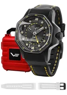 Zegarki męskie - Zegarek Vostok Europe NH34A-640C703 Atomic Age Fermi Line Automatic GMT - miniaturka - grafika 1